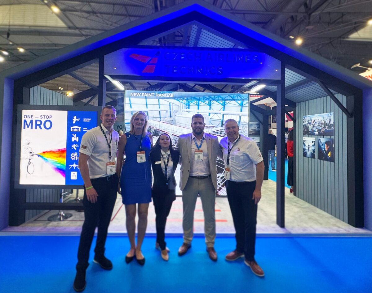 PDQ Airspares and Czech Airlines Technics teams meet up at MRO Europe